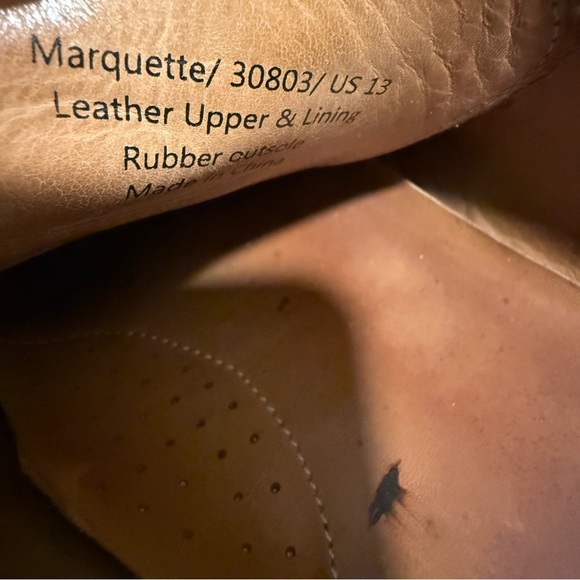 Warfield & Grand Men’s Oxford Dress Shoes Size US 13 Chestnut Leather Captoe - Picture 8 of 8